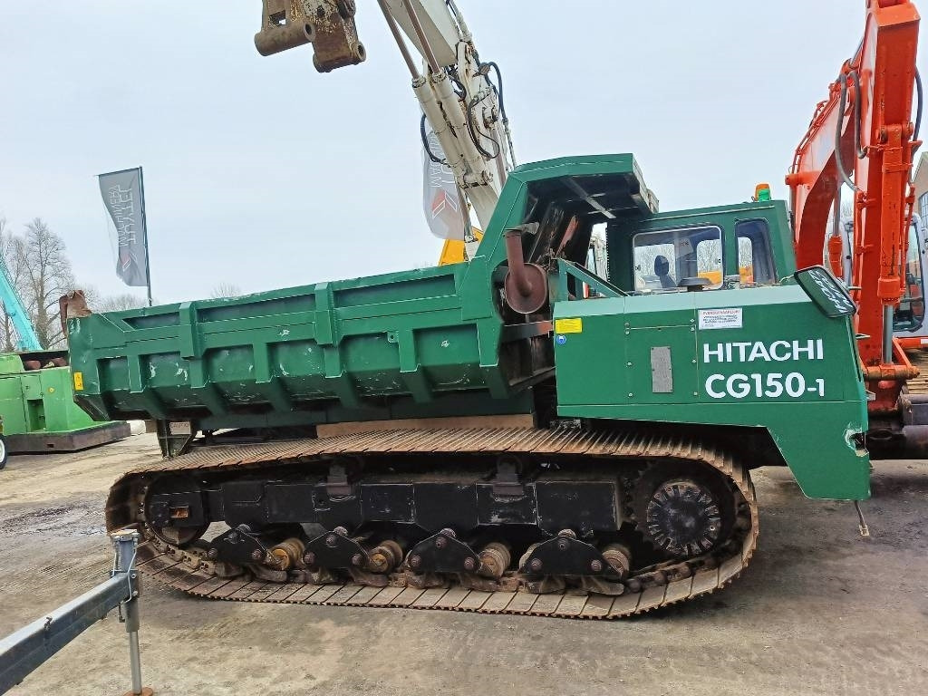 Autobasculanta pe senile Hitachi CG 150 rups dumper tracked raupen ketten 15 ton: Foto 9