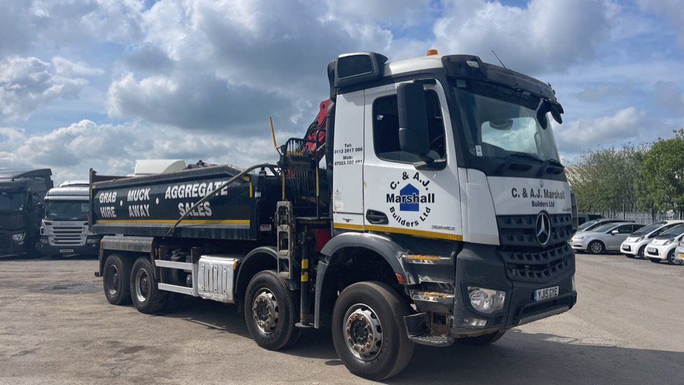 Camion basculantă MERCEDES-BENZ AROCS 3240 BLUETEC 6: Foto 8