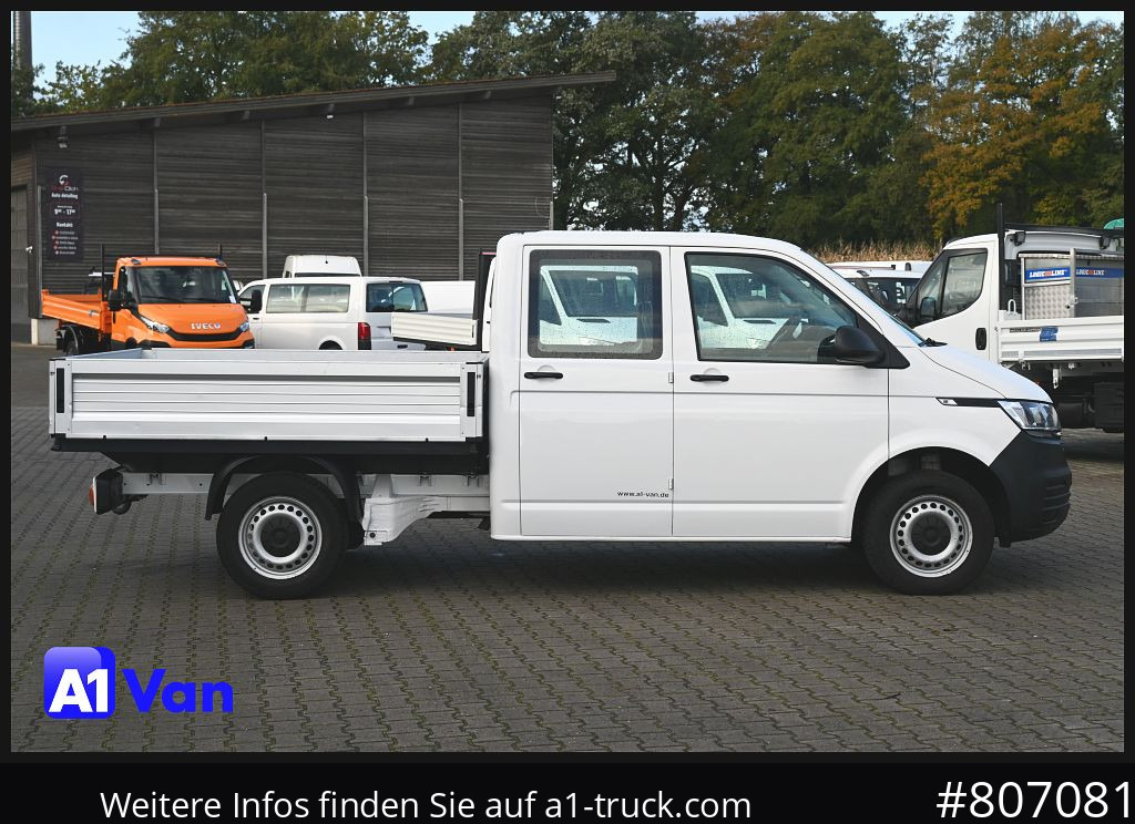 Autoutilitară cu platformă VOLKSWAGEN T6 2.0 TDI 4Motion Doka Pritsche, AHK, Klima: Foto 8