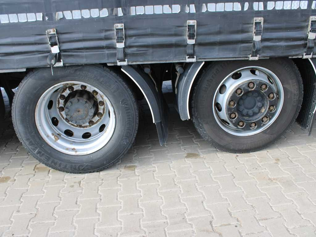 Camion cu prelată Mercedes-Benz Actros 2545 L, 6X2, EURO 6,SEC.AIR.CONDITIONING: Foto 16