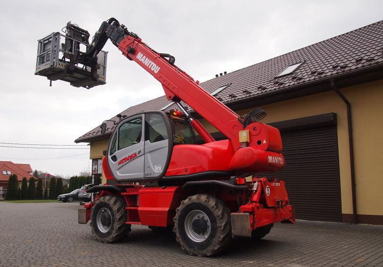 Stivuitor telescopic Ładowarka teleskopowa Manitou MRT 2150 Privilege   MANITOU ważne UDT: Foto 9