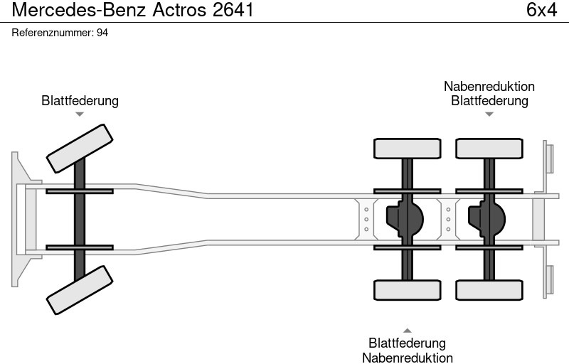 Camion cu macara Mercedes-Benz Actros 2641: Foto 16
