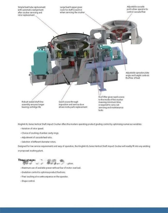 Leasing de Kinglink VSI Crusher KL8 Kinglink VSI Crusher KL8: Foto 7