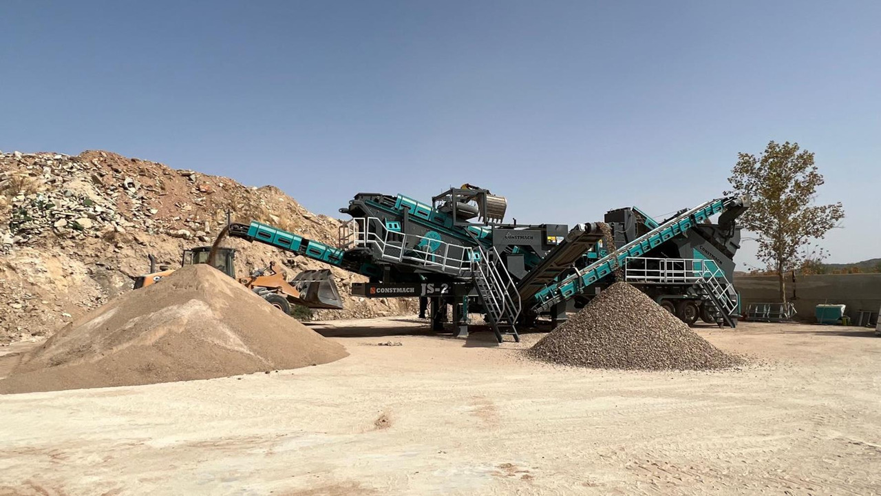 Utilaje constructii nou Constmach Mobile Impact Crushing And Screening Plant With Capacity Of 150-200 Tons: Foto 7