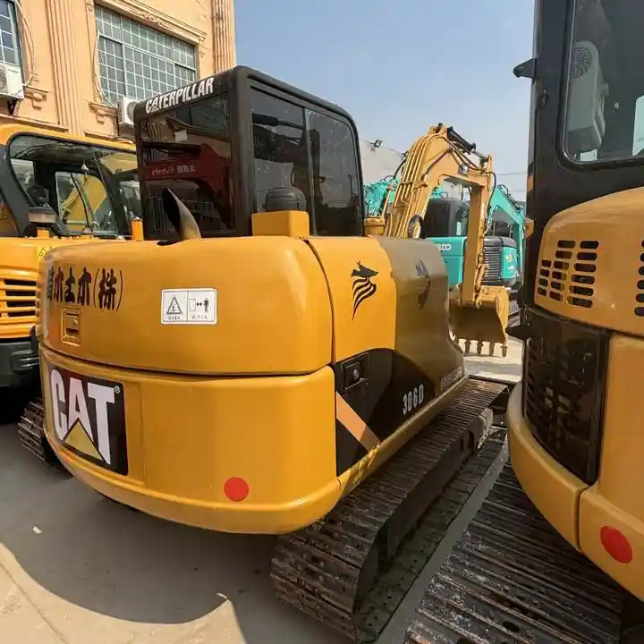 Excavator pe şenile Cat mini excavator 306D 6ton free shipping with mini excavator bucket: Foto 6