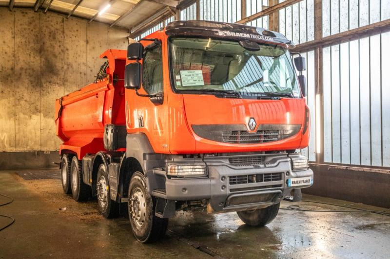 Camion basculantă Renault KERAX 410-8x4 +Intarder: Foto 8