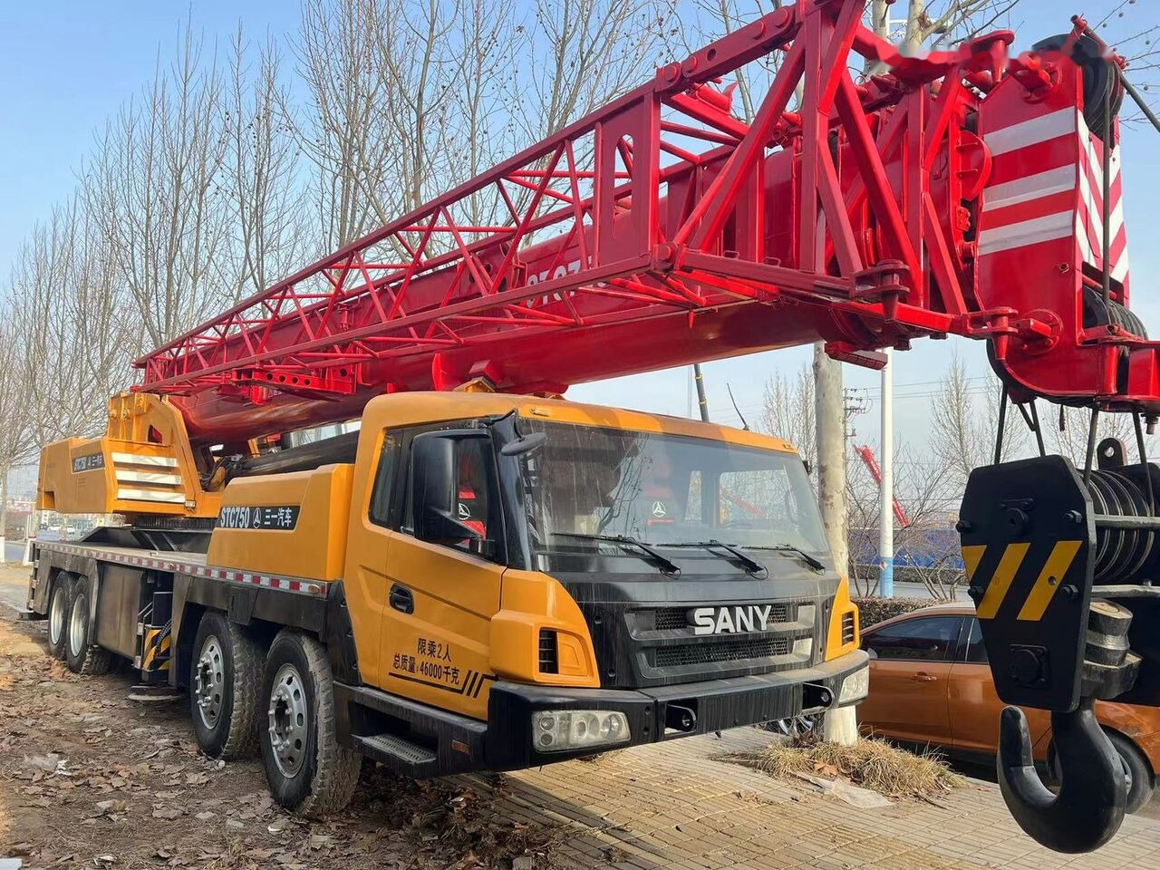 Leasing de Sany Used Sany crane STC750 STC800 STC1000 75 tons 80 tons 100 tons f Sany Used Sany crane STC750 STC800 STC1000 75 tons 80 tons 100 tons f: Foto 6