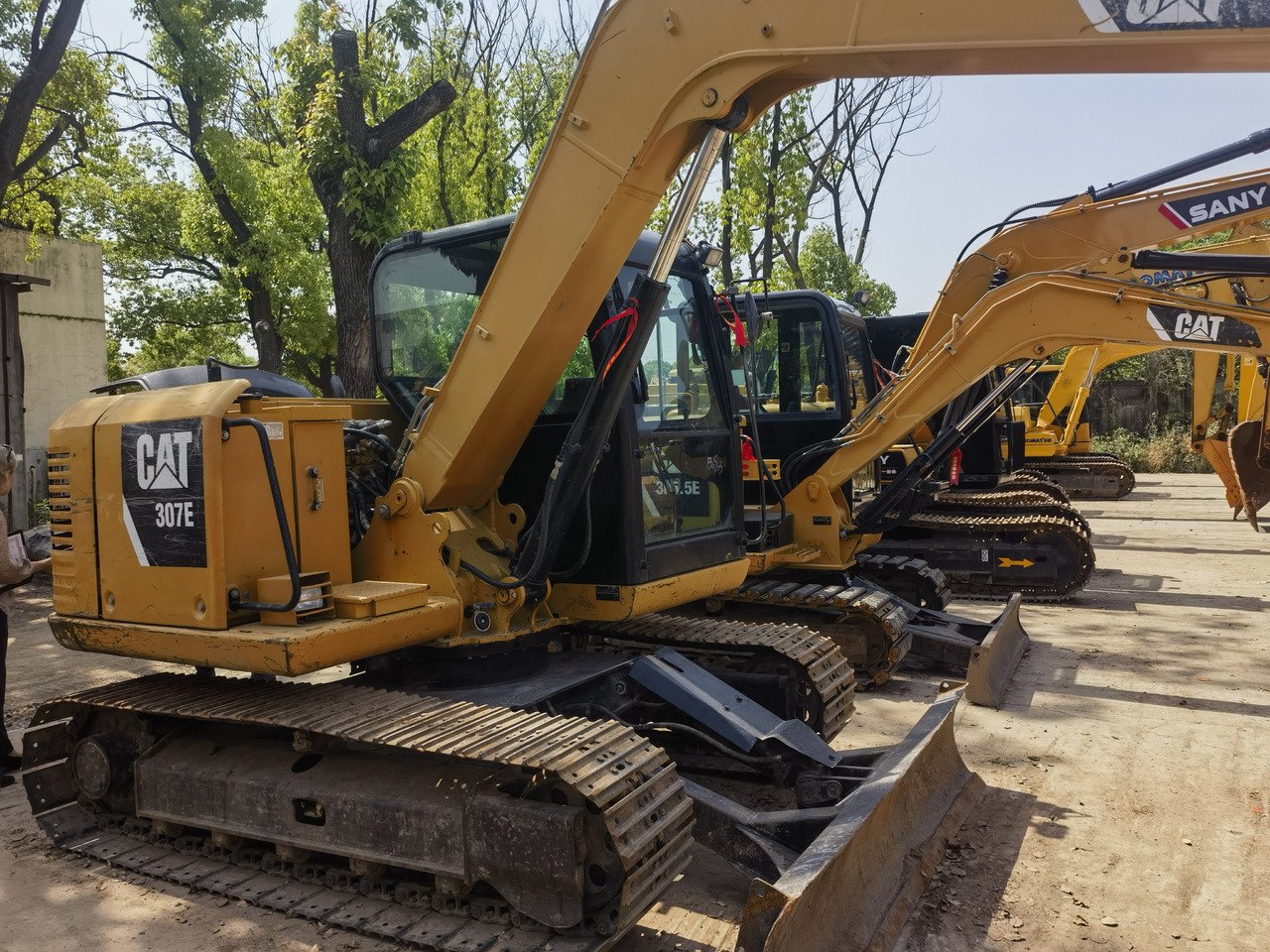 Mini excavator CATERPILLAR 307E: Foto 6