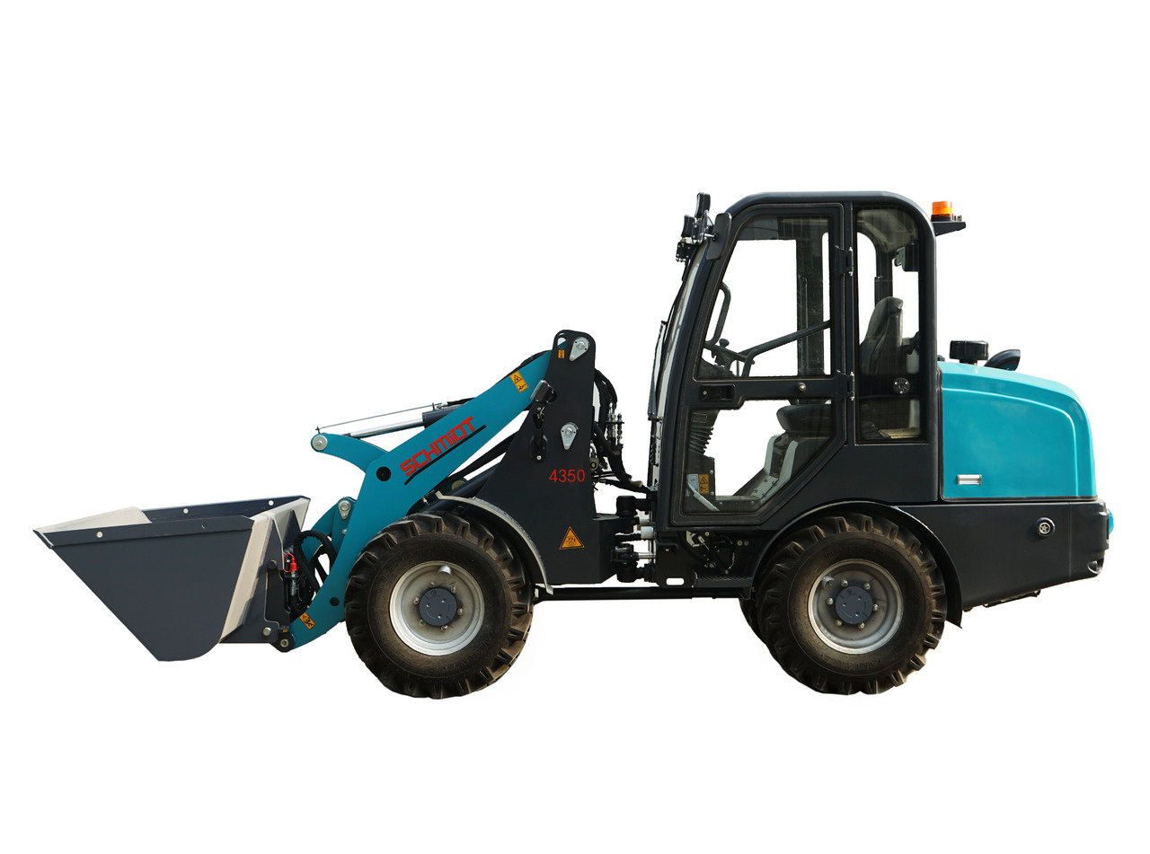 Încărcător frontal pe pneuri nou SCHMiDT 4350 - Kubota / Yanmar: Foto 9