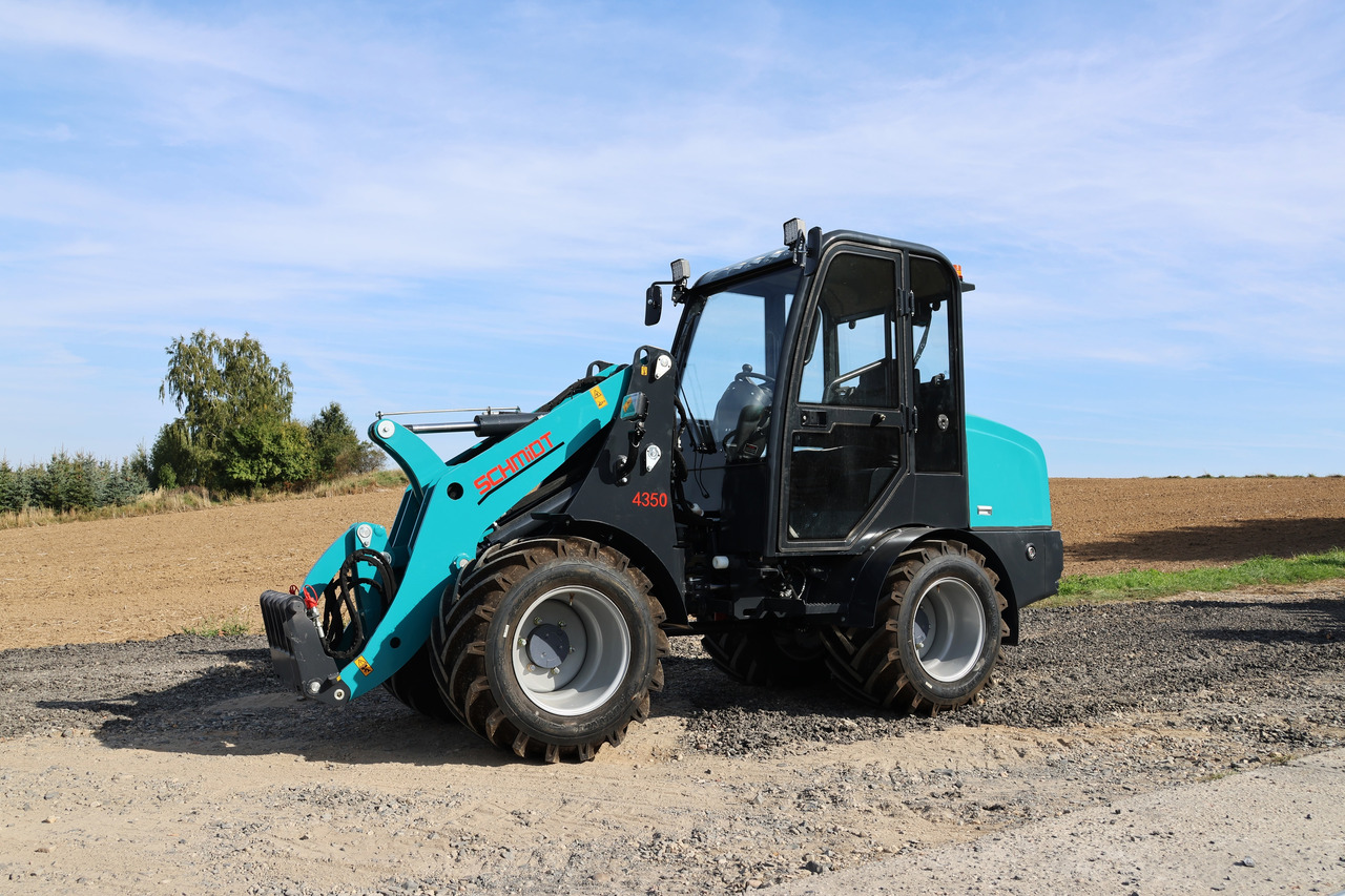 Încărcător frontal pe pneuri nou SCHMiDT 4350 - Kubota / Yanmar: Foto 7