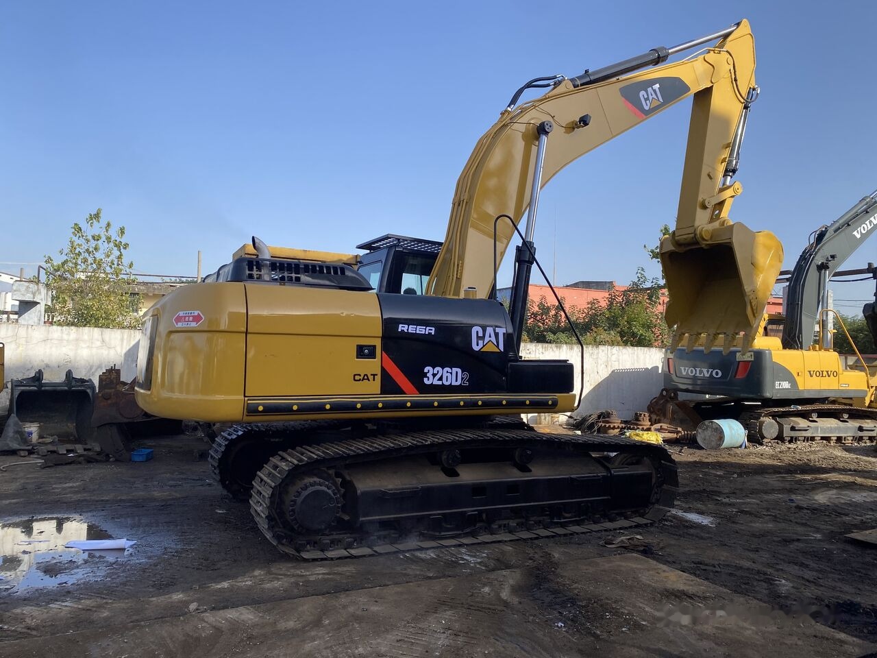 Excavator pe şenile Caterpillar 326D: Foto 13