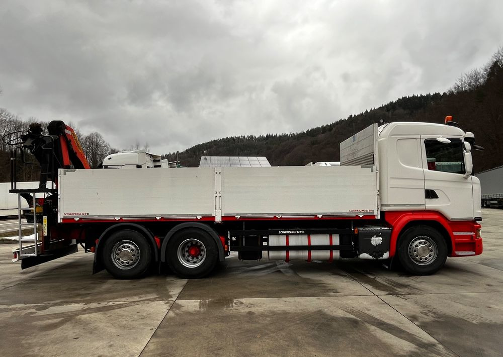 Leasing de  Scania G450 // 6x2// Skrzynia 6.40x2.49 // HDS Palfinger // Oś skrętna podnoszona // Scania G450 // 6x2// Skrzynia 6.40x2.49 // HDS Palfinger // Oś skrętna podnoszona //: Foto 16