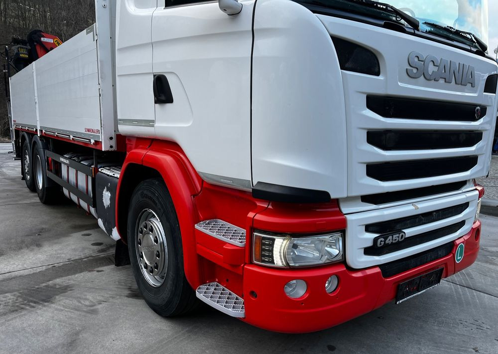 Leasing de  Scania G450 // 6x2// Skrzynia 6.40x2.49 // HDS Palfinger // Oś skrętna podnoszona // Scania G450 // 6x2// Skrzynia 6.40x2.49 // HDS Palfinger // Oś skrętna podnoszona //: Foto 18