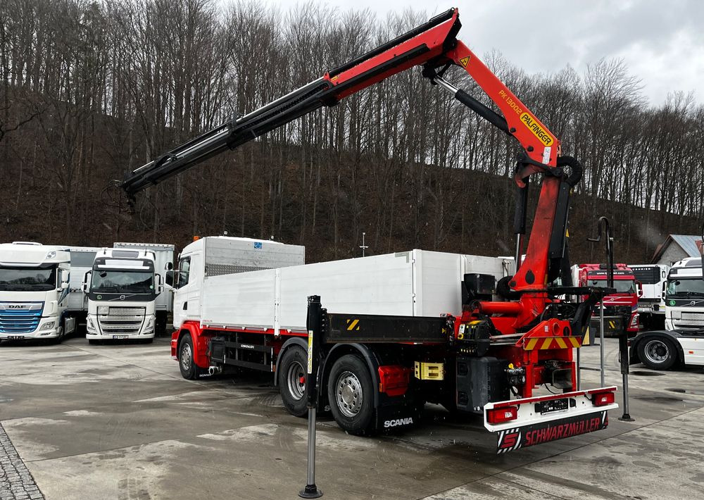 Leasing de  Scania G450 // 6x2// Skrzynia 6.40x2.49 // HDS Palfinger // Oś skrętna podnoszona // Scania G450 // 6x2// Skrzynia 6.40x2.49 // HDS Palfinger // Oś skrętna podnoszona //: Foto 10