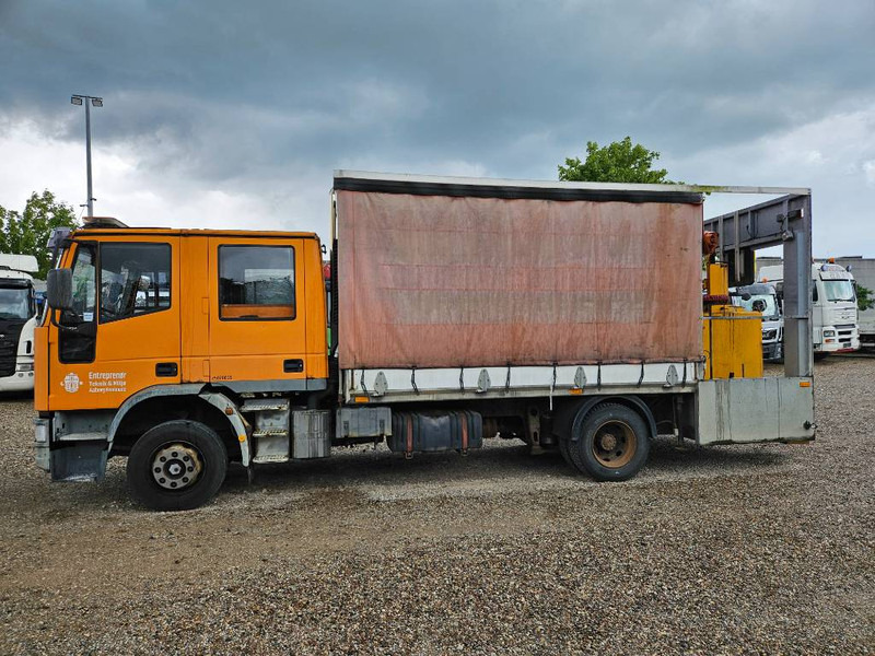 Camion cu macara Iveco 120 // HMF 152-T2 // heatedcontainer: Foto 6