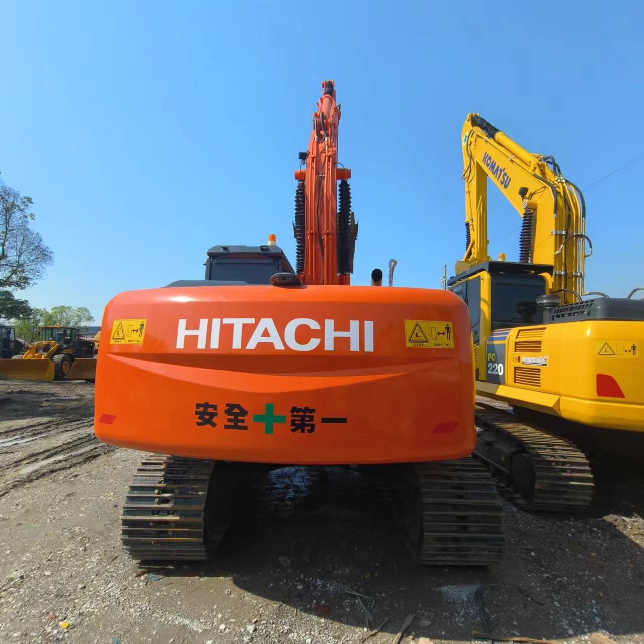 Excavator pe şenile HITACHI ZX210: Foto 7