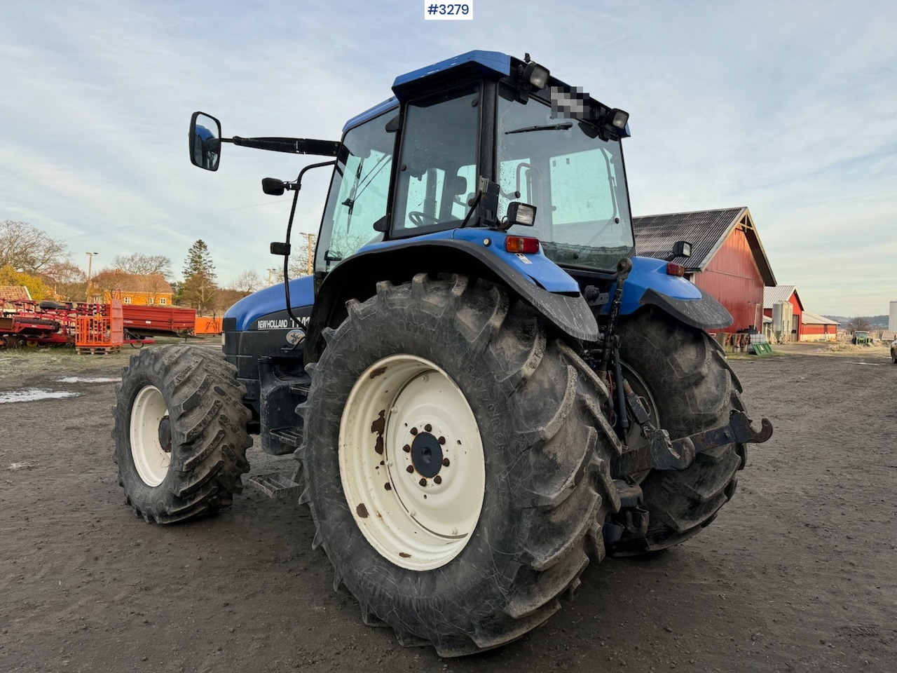 Tractor agricol 2001 New Holland TM135 w/front hydraulics: Foto 10