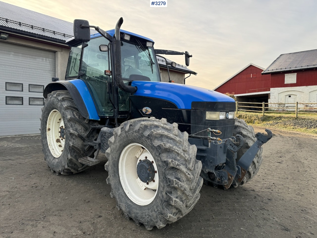 Tractor agricol 2001 New Holland TM135 w/front hydraulics: Foto 7