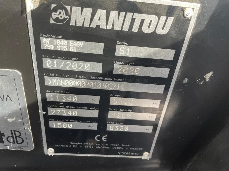 Stivuitor telescopic Manitou MT1840: Foto 12