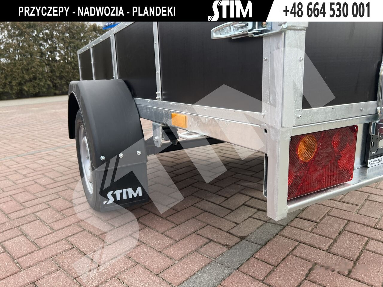 Remorca auto nou Stim S11-075/2313 Zawieszenie Resor: Foto 13