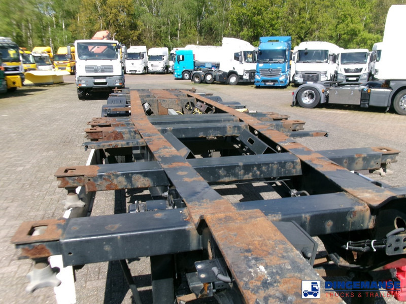 Camion transport containere/ Swap body Krone 3-axle container trailer 20-30-40-45 ft DA08LNA: Foto 8