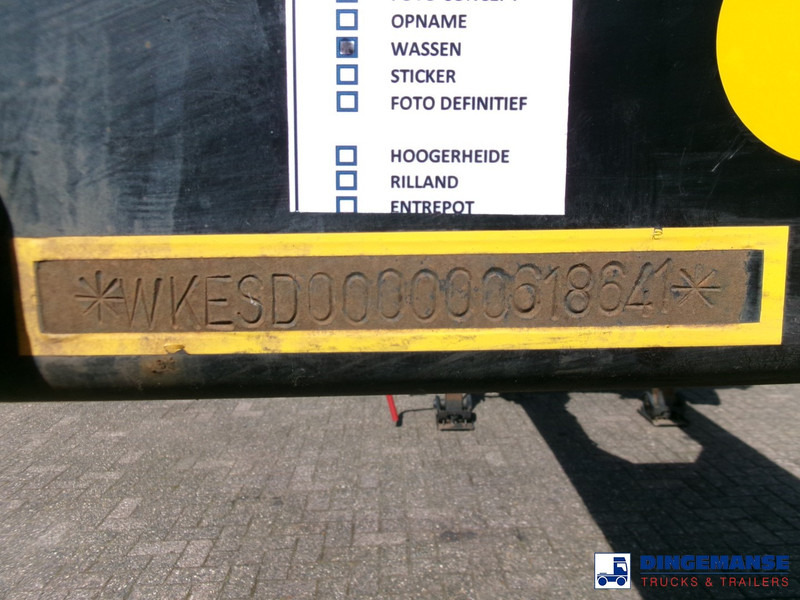 Camion transport containere/ Swap body Krone 3-axle container trailer 20-30-40-45 ft DA08LNA: Foto 15