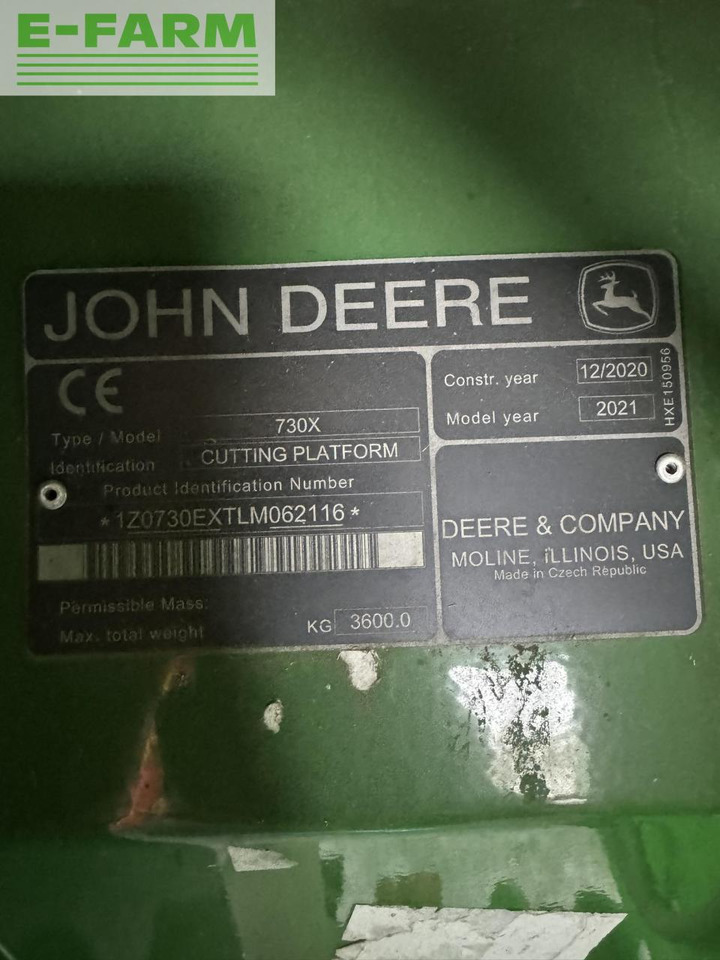 Utilaje pentru maşină de recoltat furaj John Deere: Foto 8