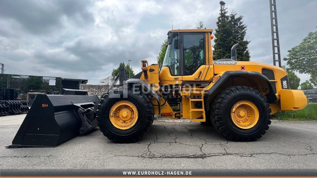 Încărcător frontal pe pneuri Volvo L 120 G mit Klima und SW, Reifen und Schaufel Neu: Foto 22