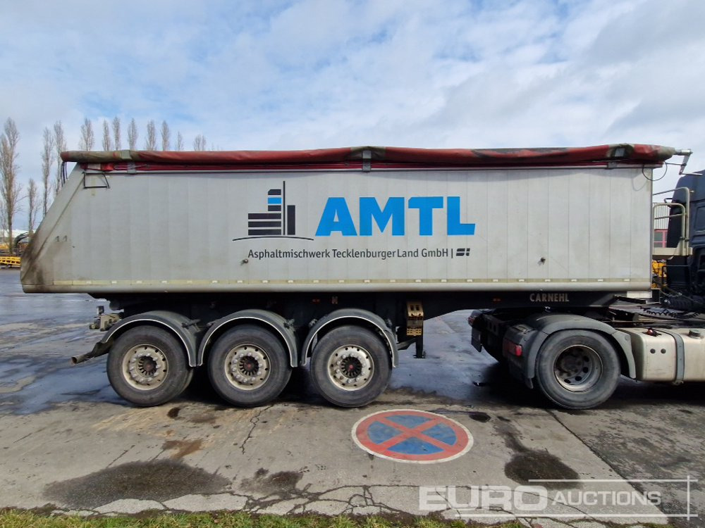 Semiremorcă basculantă 2017 Carnehl SANH 3 Axle Open Tipper Trailer: Foto 6