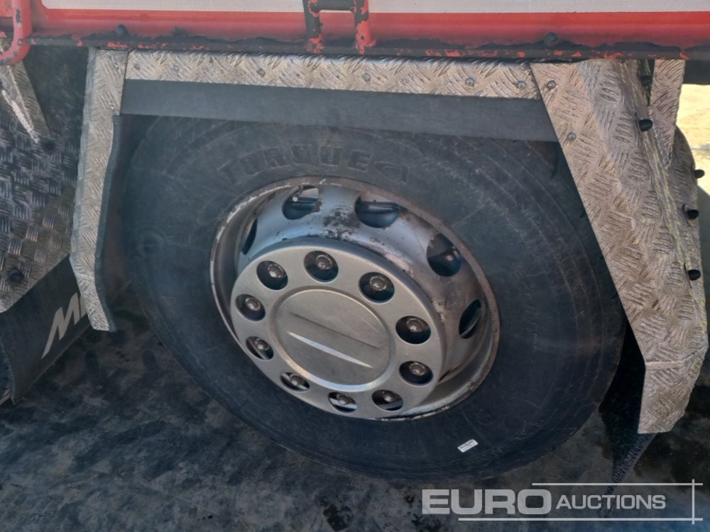 Camion platformă pentru transport de utilaje grele 2014 Scania G410: Foto 11