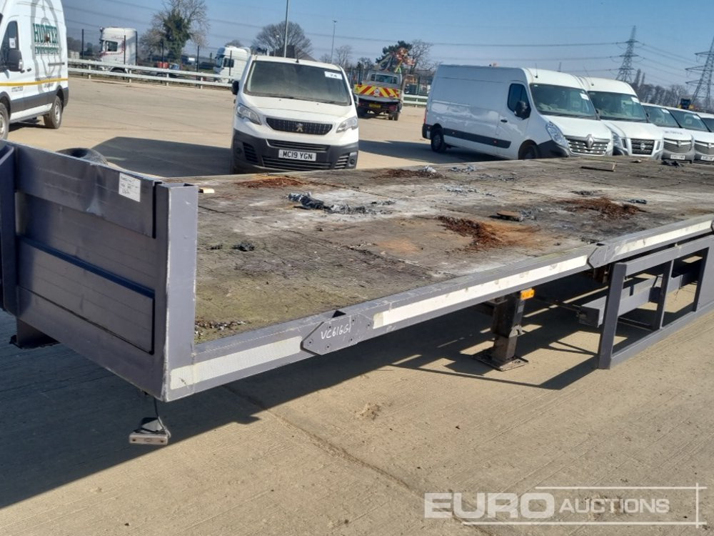 Semiremorcă transport agabaritic Quality Trailer Single Axle Low Loader Trailer: Foto 37