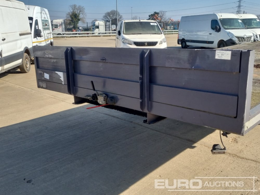 Semiremorcă transport agabaritic Quality Trailer Single Axle Low Loader Trailer: Foto 38