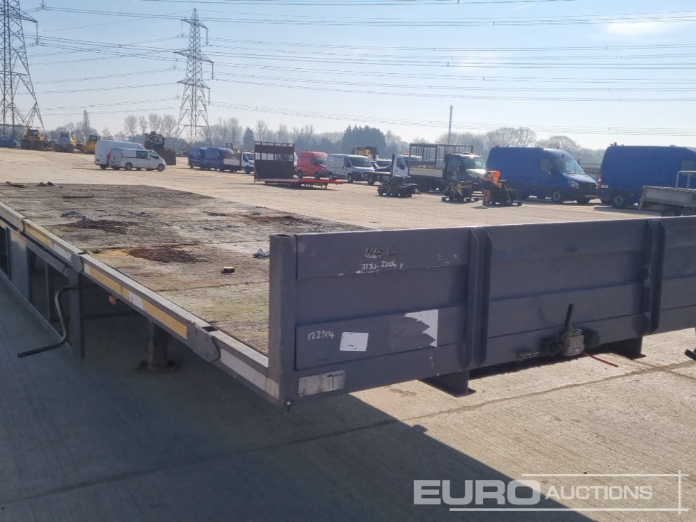 Semiremorcă transport agabaritic Quality Trailer Single Axle Low Loader Trailer: Foto 28