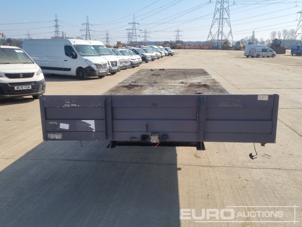 Semiremorcă transport agabaritic Quality Trailer Single Axle Low Loader Trailer: Foto 8