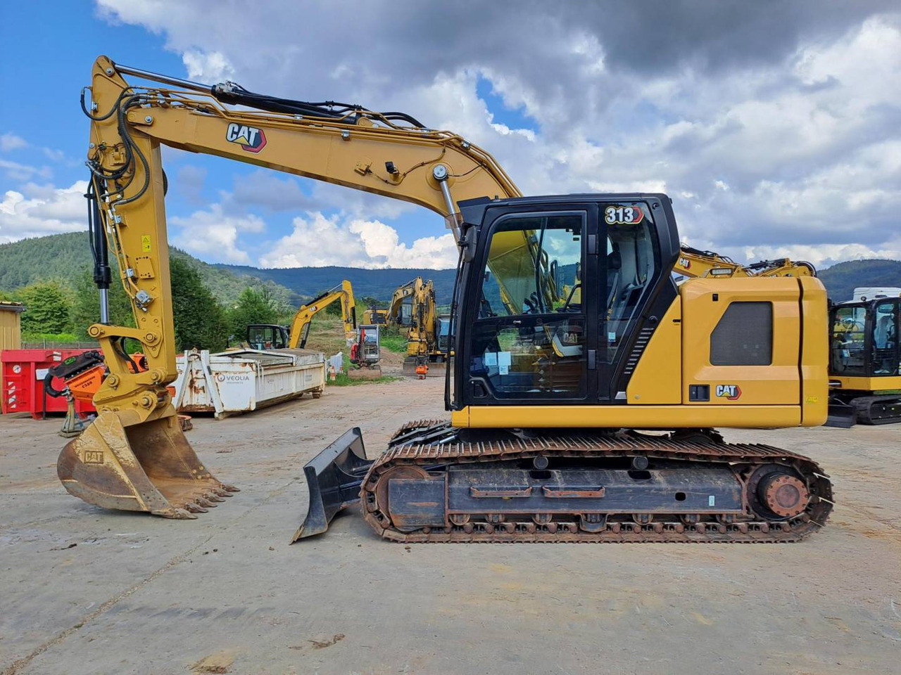 Excavator pe şenile CAT 313: Foto 10