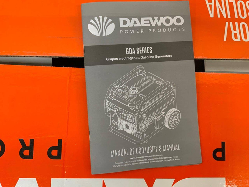 Generator electric nou Daewoo GDAX9250E-3: Foto 13