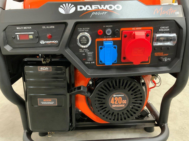 Generator electric nou Daewoo GDAX9250E-3: Foto 14